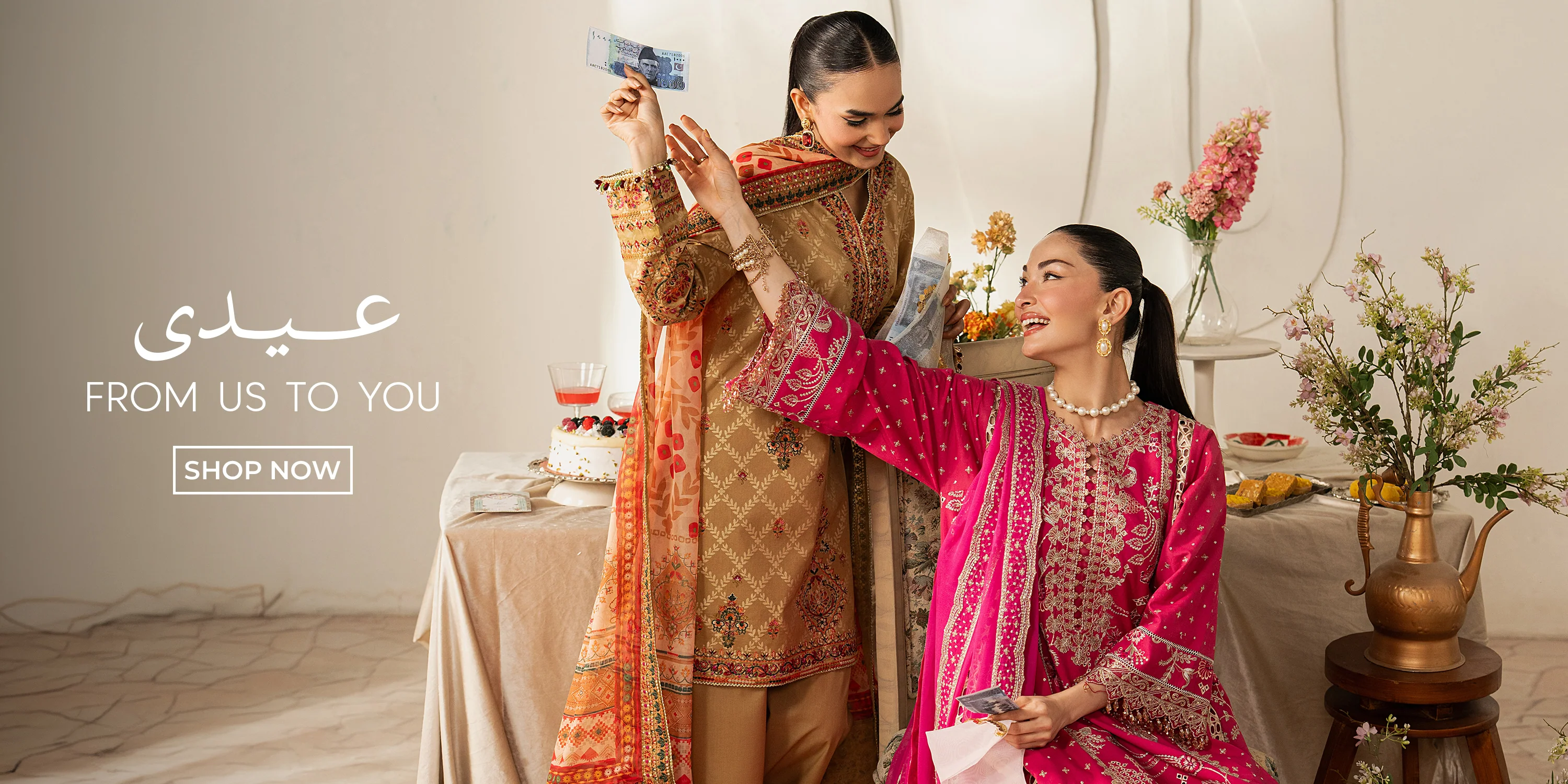 Timeless Elegance, Intricately Embroidered